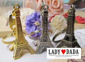   Eiffel Tower Long Key Chain Elegant Souvenir Gift FREE SHIP New SALE