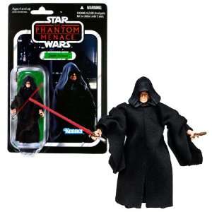   DARTH SIDIOUS with Red Lightsaber and Lightsaber Handle Toys & Games