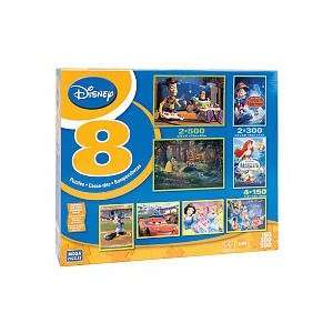  8 in 1 Disney Multipacks Box Puzzles Assortment Toys 