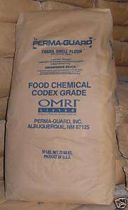 Natural Food Grade Diatomaceous Earth 50 lb Perma Guard  