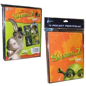  Shrek 2 The Movie Trading Card Binder Toys & Games