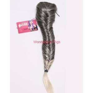  Grey Clip In Hairpieces Fishtail Plait Beauty