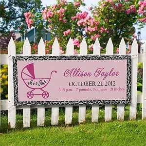  Personalized Baby Banners   Its a Girl Health & Personal 