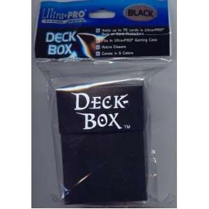  Ultra Pro Deck Box   Black [Toy] Toys & Games