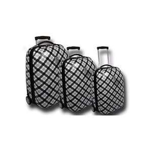 Travel Concepts Le Print Collection 3 piece Hard side Luggage Set 