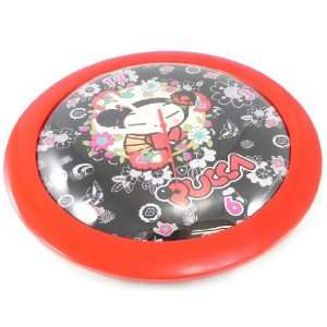  Wall clock Pucca red multicoloured.