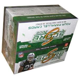  2008 Score Football Box   36 packs (7 cards/pack) Sports 