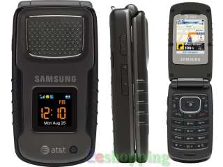 NEW SAMSUNG RUGBY SGH A837 AT&T PHONE GSM A837 BLACK 635753473223 