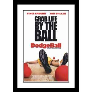  Dodgeball Underdog Story 20x26 Framed and Double Matted Movie 