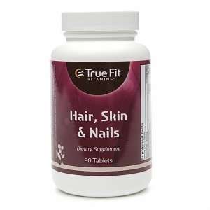  True Fit Vitamins Hair, Skin & Nails, 90 tablets Beauty