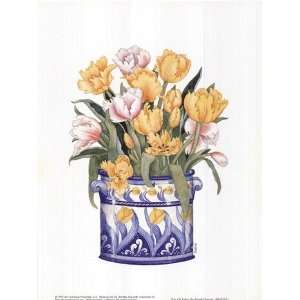  Bambi Papais Tub Of Tulips 6x8 Poster Print