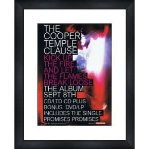  COOPER TEMPLE CLAUSE Kick Up The Fire   Custom Framed 