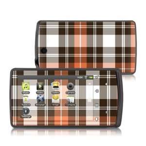   Internet Tablet Skin (High Gloss Finish)   Copper Plaid Electronics