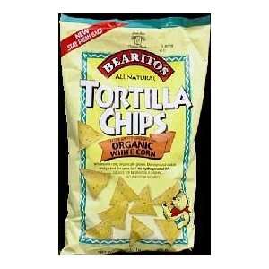 Little Bear Salted White Corn Tortilla Chips;Organic 16 oz. (Pack of 