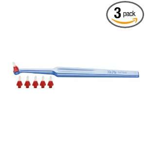  TePe Interspace 1 Handle and 6 Tips, X Soft (Pack of 3 