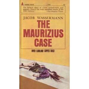  The Maurizius Case Jacob Wassermann Books