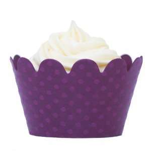  Maya Royal Purple Mini Cupcake Wrappers (set of 90 