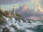 Thomas Kinkade Conque​ring the Storms Surf 10​00 Piece Jigsaw 