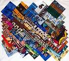 AFRICAN FABRIC from SENEGAL 49 5 Squares Charm Pack