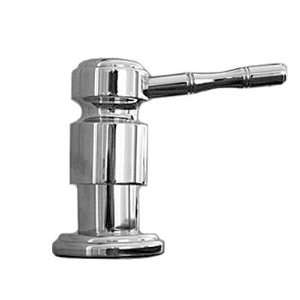 LineaAqua Terra Kitchen Soap Dispenser Solid Brass with Chrome Finish 