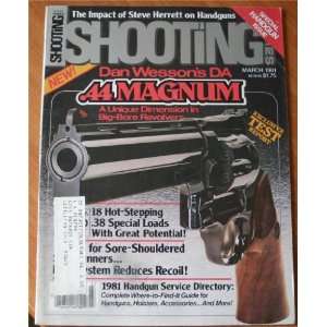   March 1981 Dan Wessons DA .44 Magnum Alex Bartimo (Editor) Books