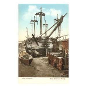  Old Whaler, New Bedford, Mass. Premium Giclee Poster Print 