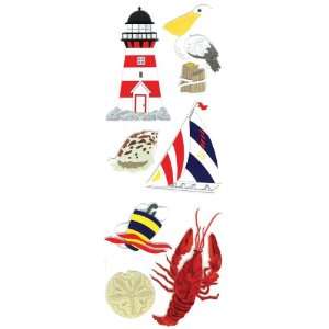  A Touch Of Jolees Boutique Dimensional Sticker, Nautical 