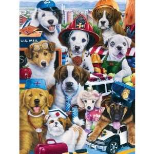  Working Pups 750 pc Furry Friends Toys & Games