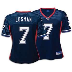 Losman Bills Blue NFL Replica Jersey  Sports 