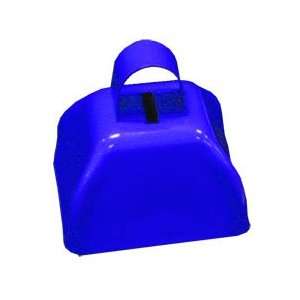  12 Blue (1 Dozen) Cowbells   Football Noisemakers High 