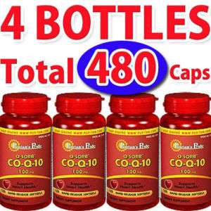SORB CoQ10 CO Q 10 100 mg 480 Softgels  