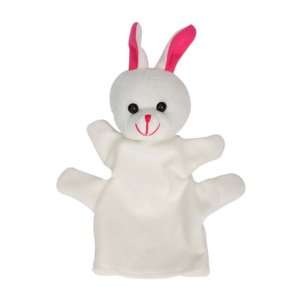  New Hand Sock Puppet Cute Rabbit Large Size Plush Toy 