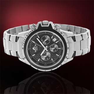 NEW ASPECTA SWISS MENS CHRONOGRAPH DATE STAINLESS STEEL WATCH $1499 