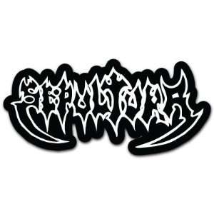  Sepultura Band Car Bumper Sticker Decal 6x2.5 