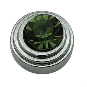   stainless steel Zirkonia lightgreen #1208, Lord rings  ring system