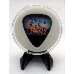  Penthouse Guitar Pick With MADE IN USA Display Case 