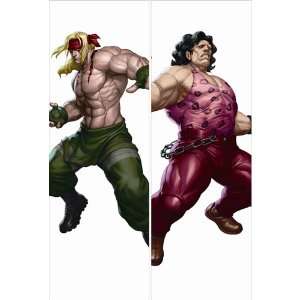   Body Pillow Anime Street Fighter , 13.4x39.4 Double sided Design