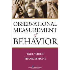   Measurement of Behavior [Paperback] Paul Yoder PhD Books