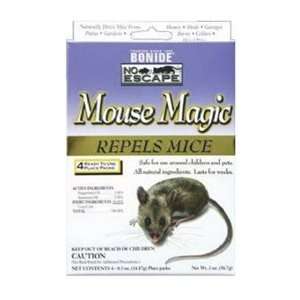  Mouse Magic 2Oz Natural Repellent  4 Pack Patio, Lawn 