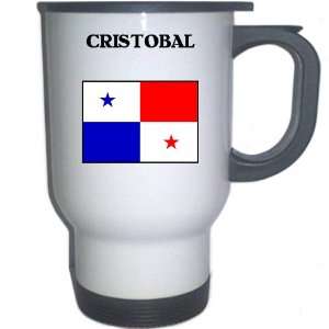 Panama   CRISTOBAL White Stainless Steel Mug