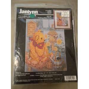  Janlynn Counted Cross Stich # 08 105 Potting Shed Bear 