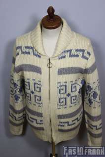 VTG Pendleton Big Lebowski Cowichan Wool Sweater Sz M  