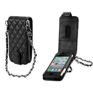  Iphone 3G/3GS Black Perforated High Grade Synthetic 