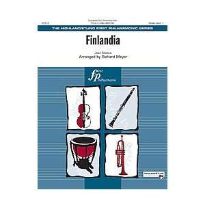  Finlandia Conductor Score & Parts Full Orchestra Music by 