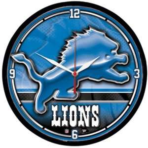  Detroit Lions Clock   Round Wall