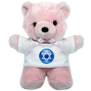  Teddy Bear Pink Blue Star of David Jewish 
