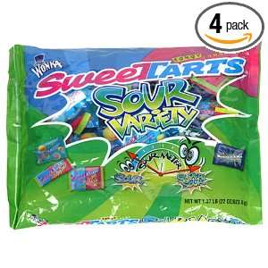 Wonka Sweetarts Sour Variety Candy, 22 Ounce Bags (Pack of 4)  