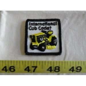  International Cub Cadet Patch 