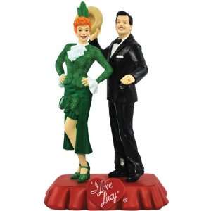   Lucy Sally Sweet and Cuban Pete Resin Figurine, 6 Inch