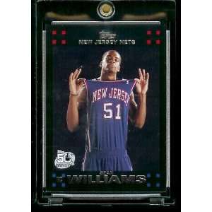  2007 08 Topps Basketball # 127 Sean Williams Rookie   NBA 